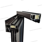 Alloy 6061 T5 Broken Bridge Glass Aluminum Insulation System Window Fire Resistant Profile