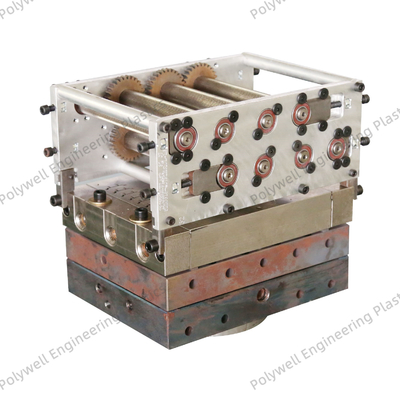 Stainless Steel Plastic Extruder Mold Dies For Polyamide Thermal Strips Customized