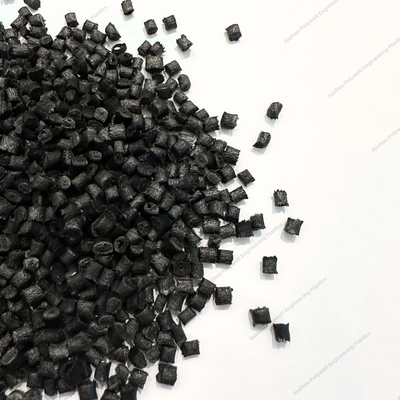 Black PA66GF25 Granules Nylon Raw Material Produce Thermal Break Strip Insulation Profile