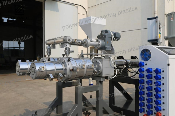 Mpp / PE Cable Communication Pipe Extrusion Production Machine Tube Extruder
