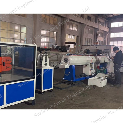 Plastic Pipe Extrusion Production Machine HDPE PP PPR Tube Water Supply Drainage Pipe Extruding Machinery