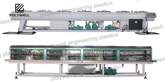 HDPE PE Pipe Extrusion Extruder Production Line 3 Layers 315mm Diameter Machine