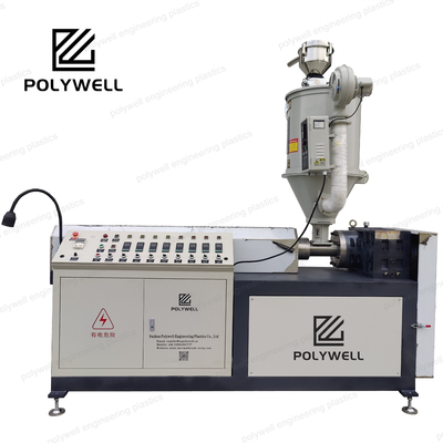Single Screw Extruder Small Polyamide Plastic Extruder Machine To Produce Nylon Thermal Break Strip