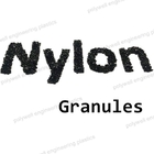 SGS Extrusion Polyamide Nylon 66 Granules High Temperature Resistance