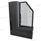 Alloy Aluminum Profile Tempered Glass Sliding Window Contracted Design