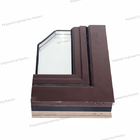 Alloy Aluminum Profile Tempered Glass Sliding Window Contracted Design