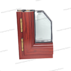 Custom Glazing Aluminum Thermal Break Sliding Doors Profile For Casment Side Hung