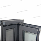 French Profile Aluminum System Windows Sound Heat Insulation
