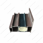 High Quality Color Structure Size Push-Pull Aluminum System Windows for Heat Insulation Profile