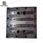 Multi Cavity Plastic Extrusion Dies Custom Type With HASCO Standard Steel Mold for Nylon Extruder
