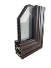 Home casement Windows with excellent sound insulation are made of heat-insulating broken bridge aluminum profiles