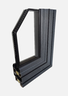 Polywell Three Layer Glass Aluminum Windows And Doors Heat Insulation Profiles