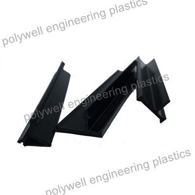 Black Nylon 66 Bar With 25% Glass Fiber Plastic Extrusion Profiles For Thermal Break Aluminum Profiles