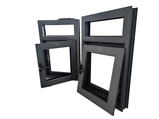 Double Glazing Aluminum Heat Insulation Sliding Windows Thermal Break Doors Profile