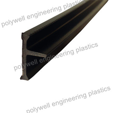 Plastic Bar Nylon Profile PA66 25% Glass Fiber Extrusion High Grade Heat Insulation Material