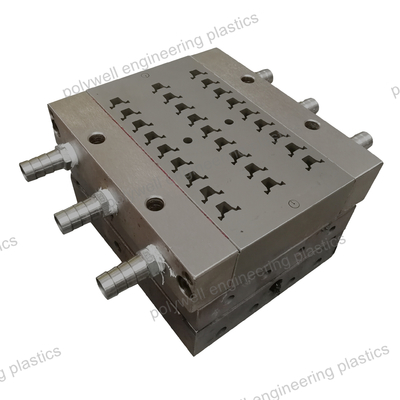 Plastic PA Extruding Mold Design for Plastic Parts with Hot Runner for Heat Insualation Profile