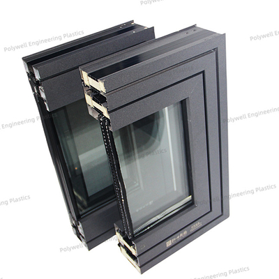 Aluminum Alloy Profile Frame Glass Sliding Window 1.8mm Low-E Glass System Window