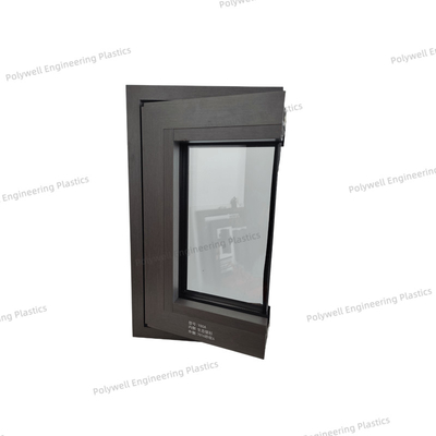 Commercial Aluminum System Windows With Function Of Sound Heat Insulation