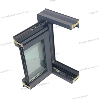 Anti-Typhoon High Strength Balcony Glass Sliding Window with Ventilation and Drainage Channel
