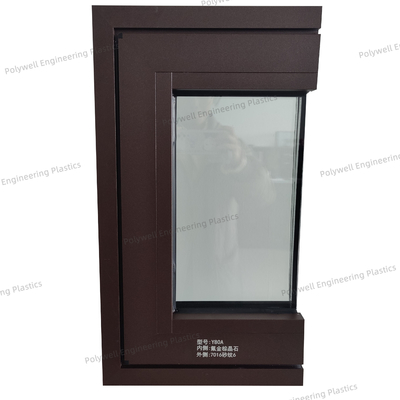 Modern Simple Design Customized Side Hung Casement Aluminum Window with Double Toughened Glass
