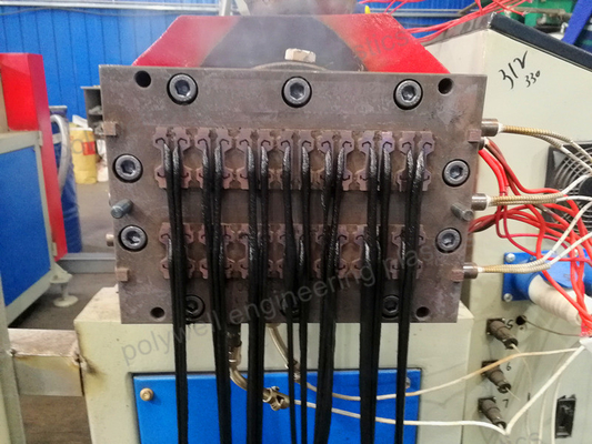 PA Thermal Strip Extruding Machine Extrusion Line Plastic Flame-Retardant Bar Extruding Machine
