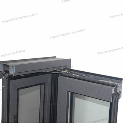 Robust Frame Aluminum Alloy Fold Windows Thermal Break Sliding Casement Profile
