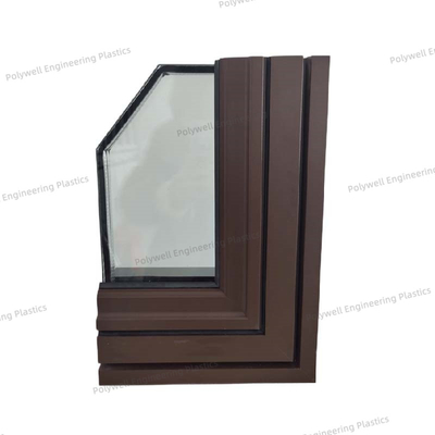 Energy Saving Aluminum Frame System Window Residential Double Glazed Aluminum Profile