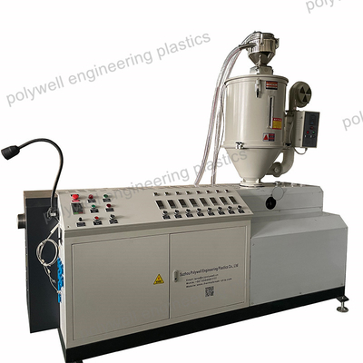 PA66 GF25 Plastic Extrusion Line Machine Granules Processing Thermal Break Strips 380V