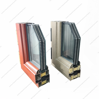 Aluminum Profile Thermal Heat Insulation Windows 5m Horizontal With Heat insulation strip