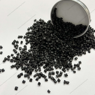 Engineering Virgin PA Plastic Polyamide Nylon 66 Black Color Granules PA Recycling Pellets