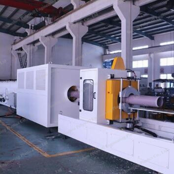 Plastic Twin Screw PVC Extruder Pipe Production Extrusion Making Machine