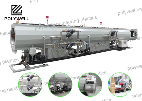Plastic Recycling PP/PE/PVC/MPP/HDPE Pipe/Profile Making Extruder Machine