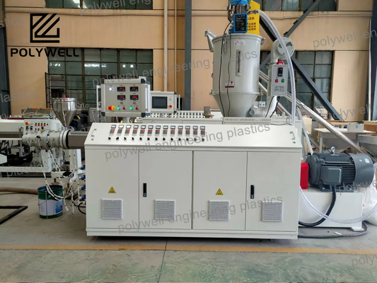 Mpp PE PPR Plastic Pipe WPC Profile Extruder Extrusion Making Machine Production Line with Single Screw