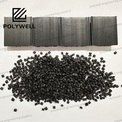 Extrusion Material Retardant Polyamide Granules For Heat Insulation Strip PA66GF25 Recycling Material