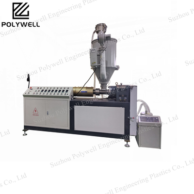 PA66 GF25 Plastic Single Screw Extruder For PA Extrusion Thermal Break Strips