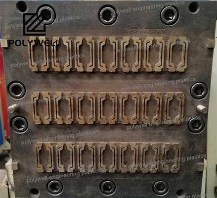 PA66 GF25 Thermal Break Strips Extrusion Mold Used in Extruding Machine