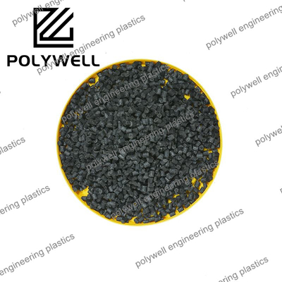 Black Nylon 66 GF 25 Granules Produce Heat Insulation Strips Thermal Break Profile