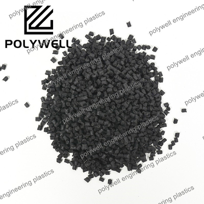 Engineering Virgin PA Plastic Polyamide Nylon 66 Black Color Granules PA Recycling Material