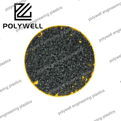 PA66 GF25 Granules Black Polyamide Glass Fiber Filled Nylon Compound for Thermal Break Tapes