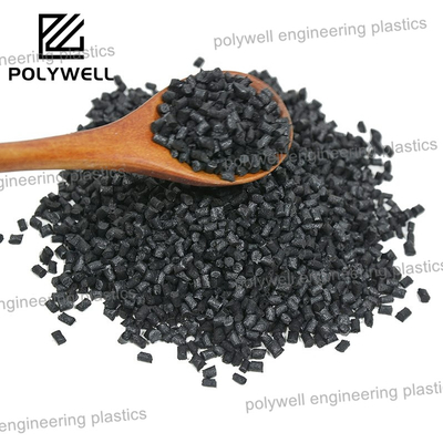 Black Nylon 66 GF 25 Granules Produce Heat Insulation Strips Thermal Break Profile