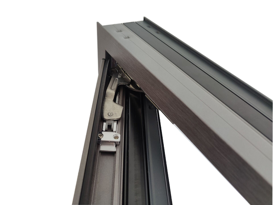 Heat Insulation Broken Bridge Aluminum Profile For Villadom French Casements