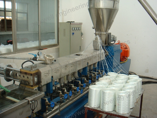 High Speed PA66 Granules Extruding Making Machine Plastic Recycl Machine