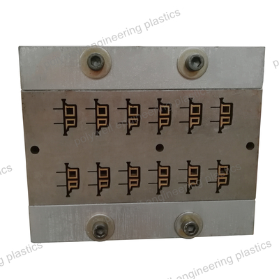 Plastic Moulds And Dies For PA Profile Extrusion Line Die Casting Mold Used On Polyamide Extrusion Machine