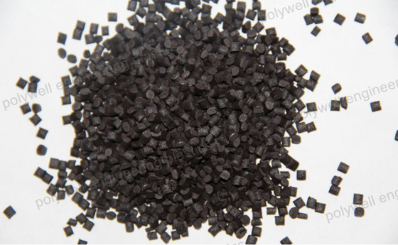 Black or Customized Color PA66GF25 Plastic Granules PA66 Nylon Granules For Nylon Insulation Strips